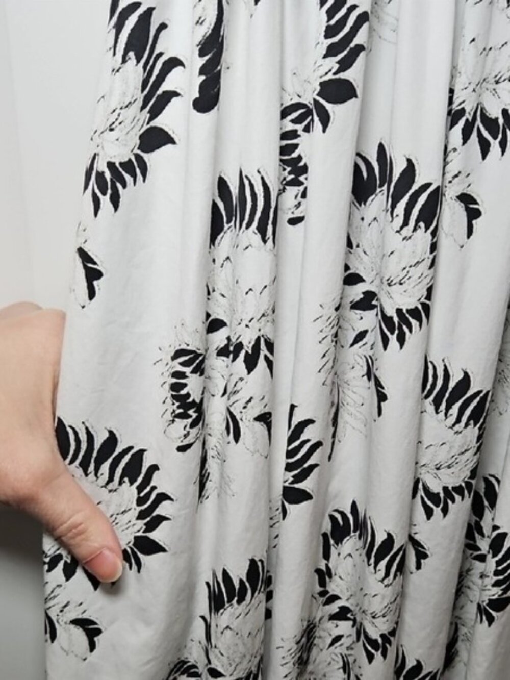 Madewell Poplin Peony Mid Maxi Smocked Dress Medium New Women's Floral - Picture 5 of 15